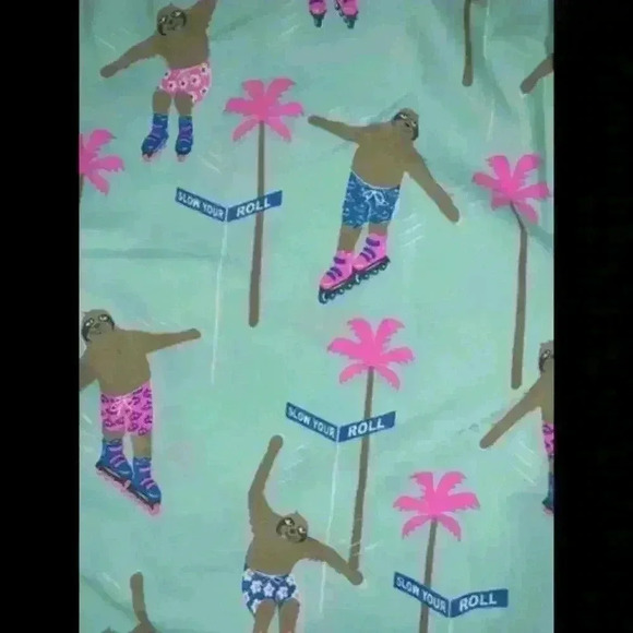 Party Pants "Slow Your Roll"  Men's Volley Shorts - Size M - Picture 3 of 3